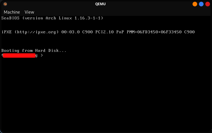 first boot and answer