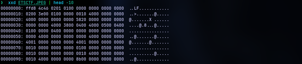 hex dump