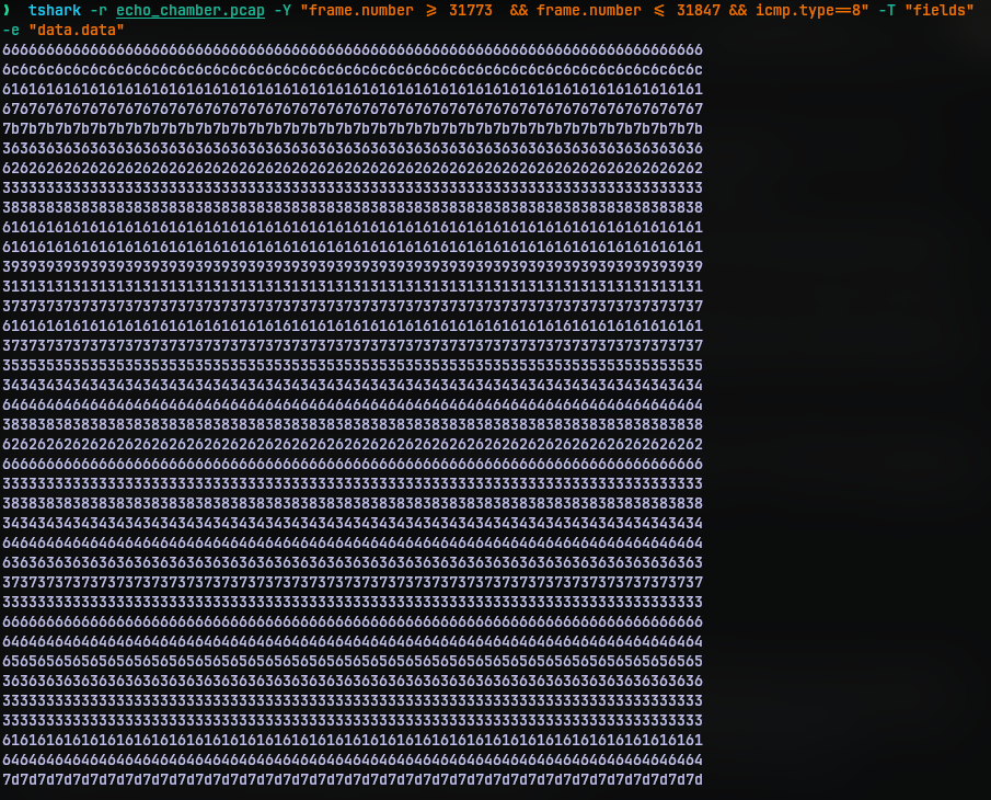 tshark command