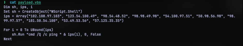 ping script
