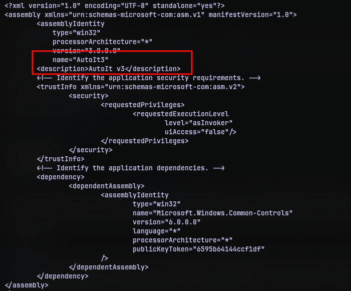 xml output