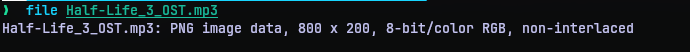 file utility output
